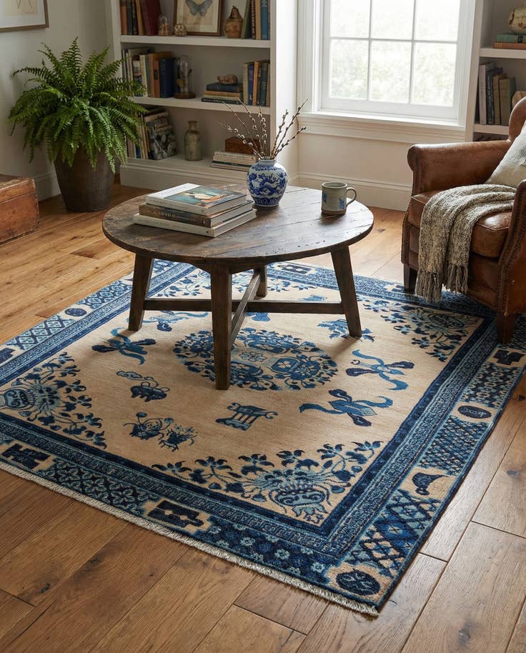 Detail image of 5' 1 x 5' 1 Boutique Square Rug