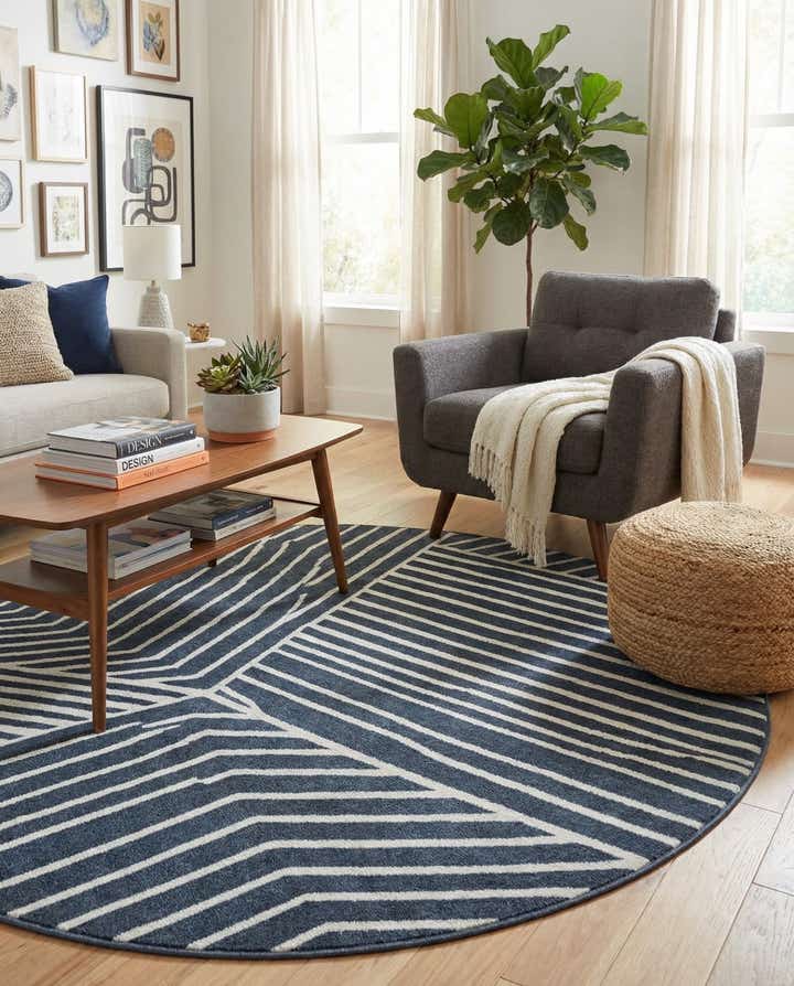 6' x 6' Oslo Round Rug