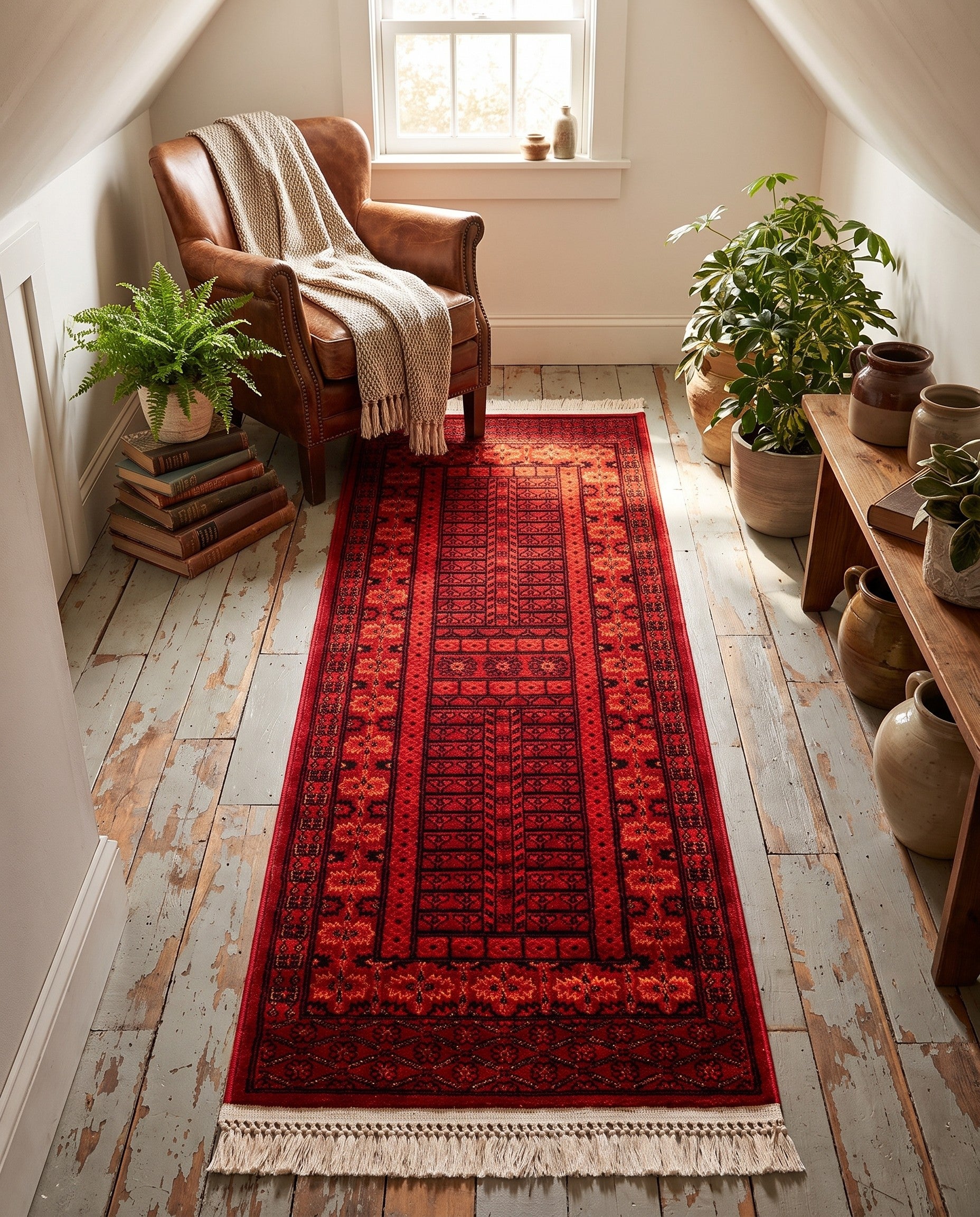 2' x 5' 3 Bokhara Runner Rug
