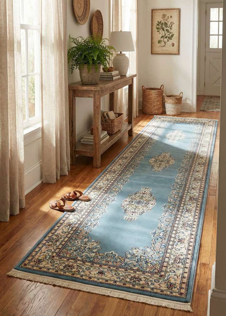 3' x 13' Nain Design Runner Rug