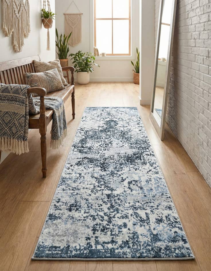 Detail image of 2' x 6' Kamala Washable Runner Rug