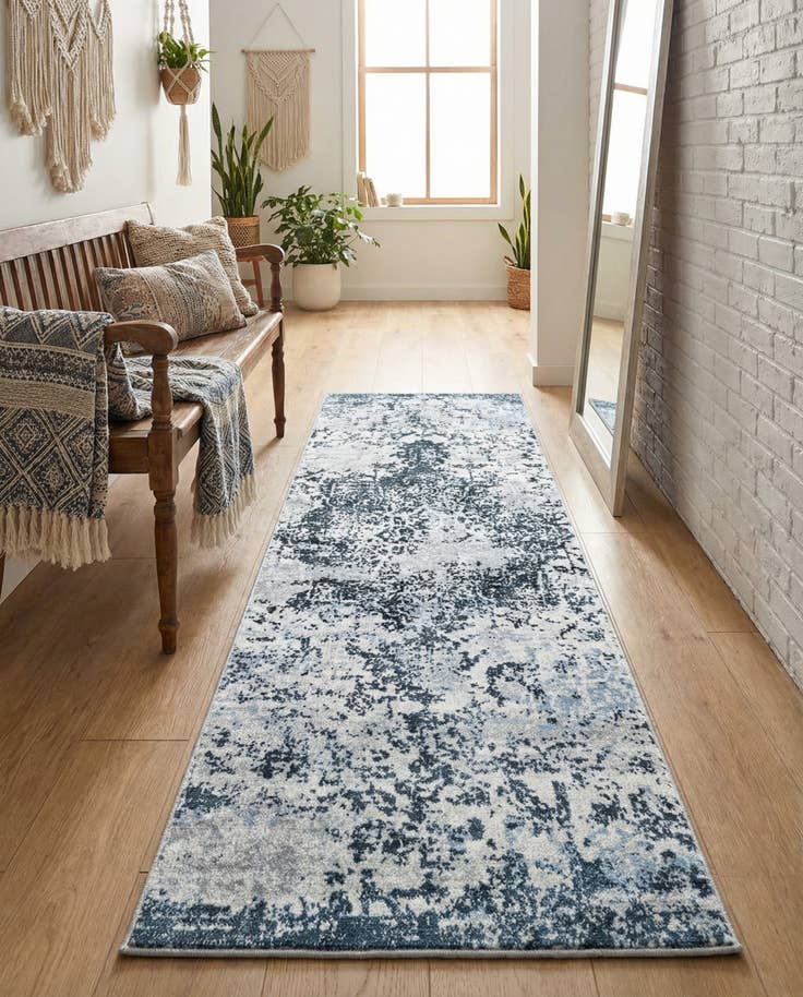 Detail image of 2' x 6' Kamala Washable Runner Rug