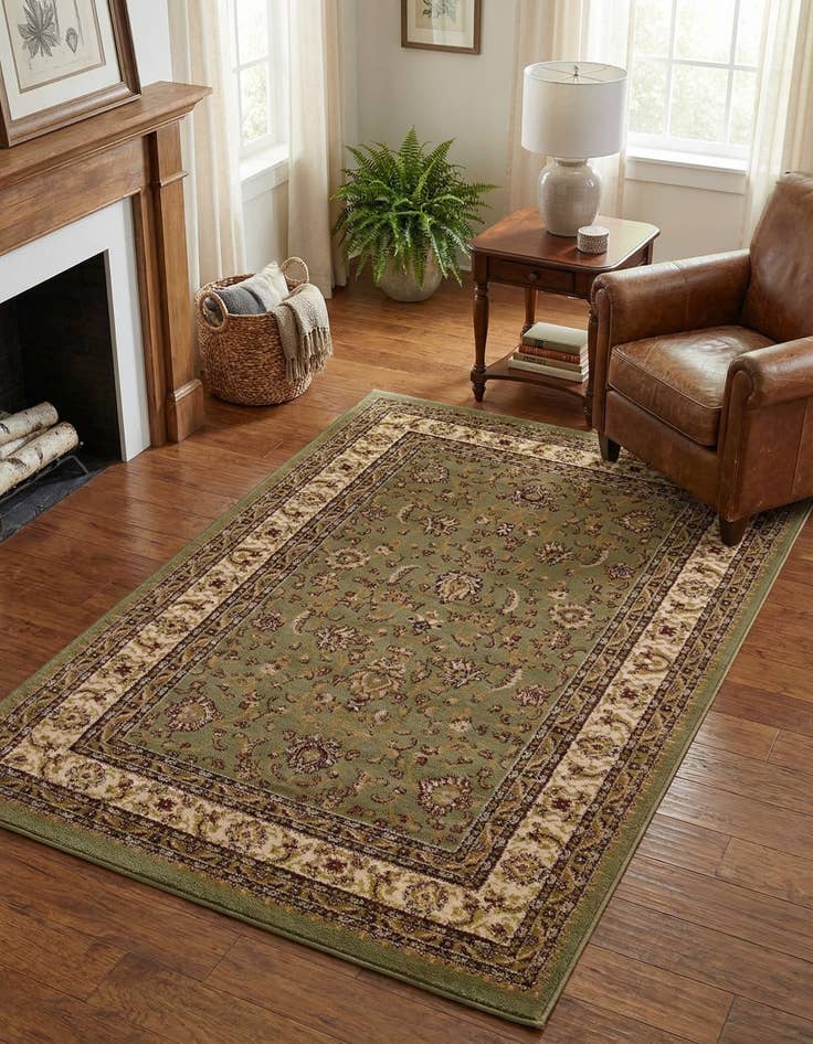 Detail image of 4' x 6' Classic Agra Rug