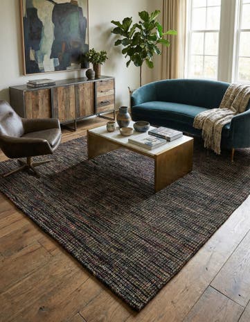 5' 4 x 8' Hand Knotted Darya Wool Rug