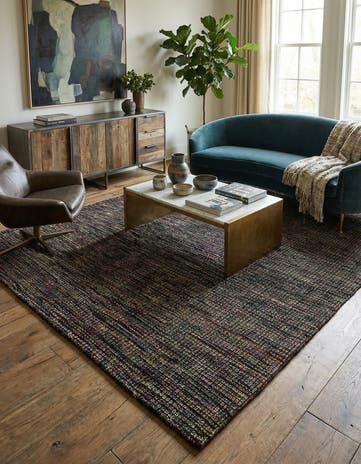 5' 4 x 8' Hand Knotted Darya Wool Rug