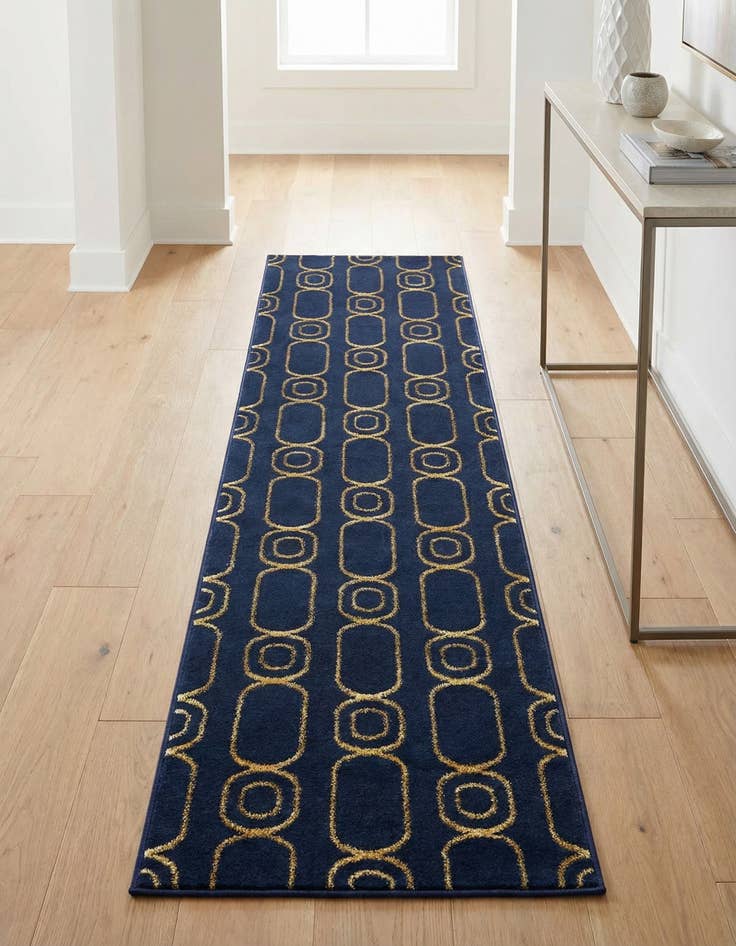 Detail image of 2' x 8' Vogue Geo Runner Rug