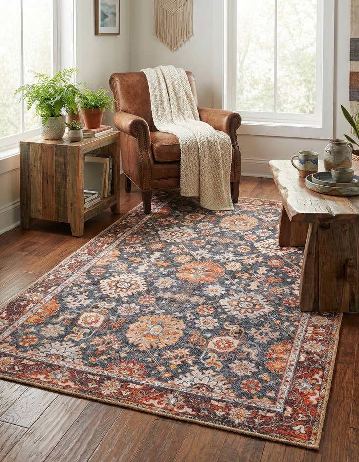 Detail image of 3' 6 x 5' 6 Timeless Rug