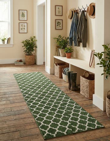 2' x 6' Lattice Runner Rug