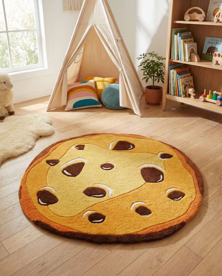3' 1 x 3' 1 Playtime Kids Wool Freeform Rug