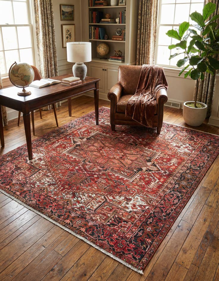 Detail image of 7' 9 x 7' 9 Boutique Square Rug