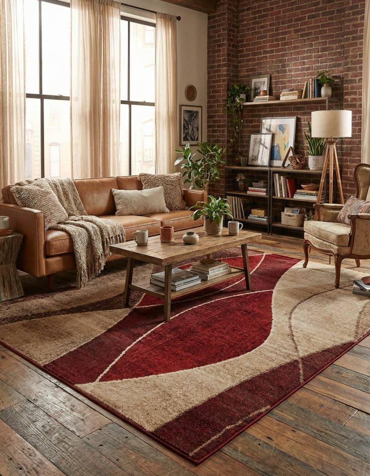 Detail image of 7' 10 x 10' Equinox Rug