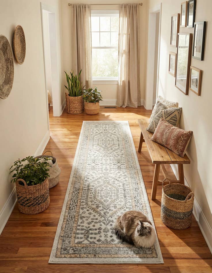 Detail image of 2' 7 x 10' Aurelia Runner Rug