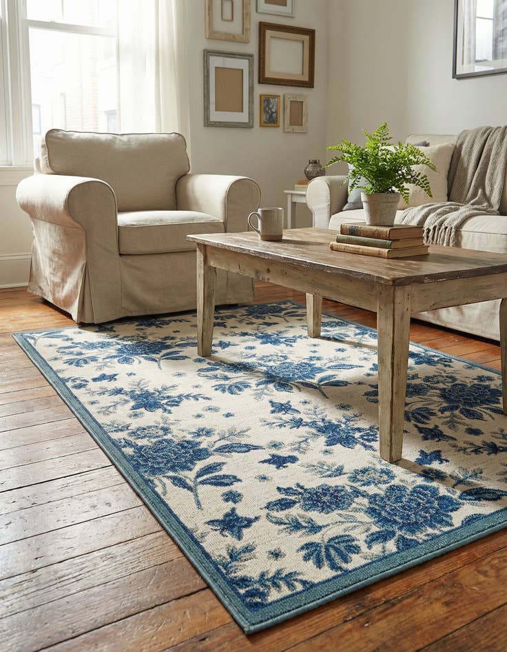 Detail image of 4' x 6' Blossom Rug