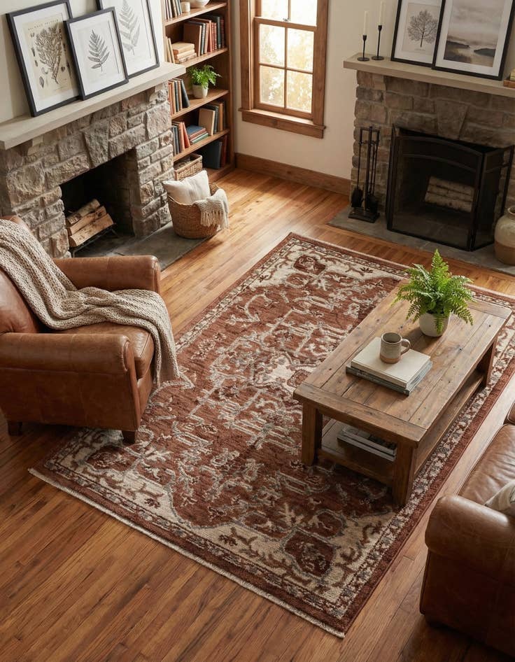 Detail image of 4' x 6' 3 Grand Tradition Rug