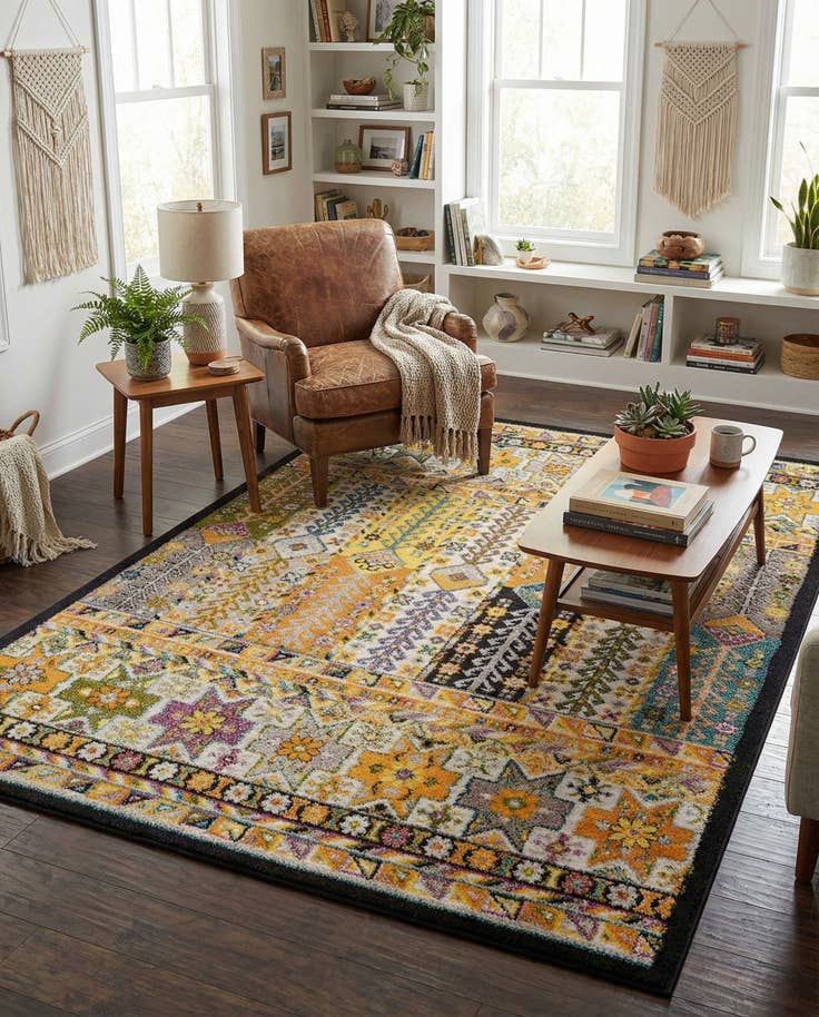Detail image of 5' 3 x 8' Madeline Rug
