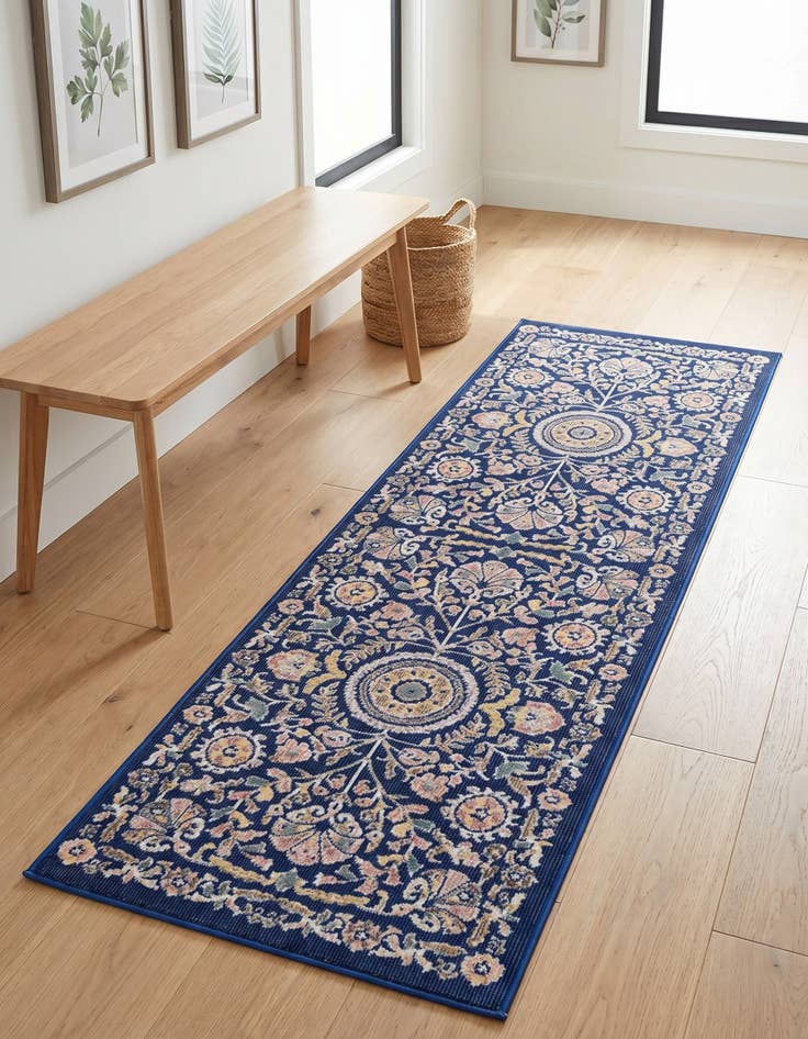 Detail image of 2' x 6' Blossom Runner Rug