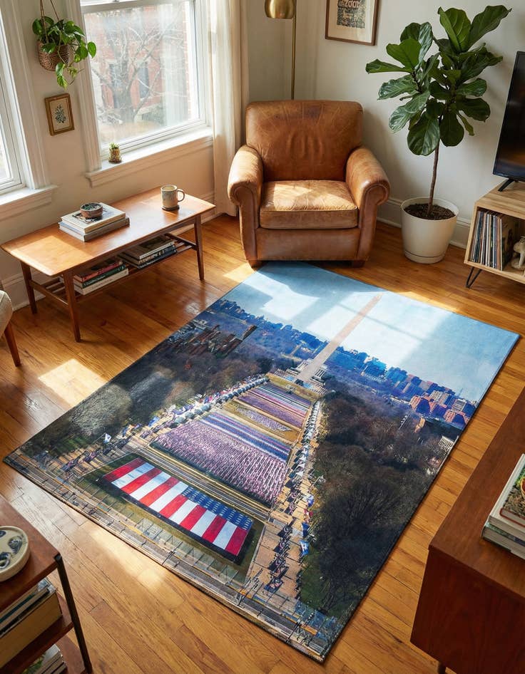 Detail image of 4' x 5' 7 Capitol Rug