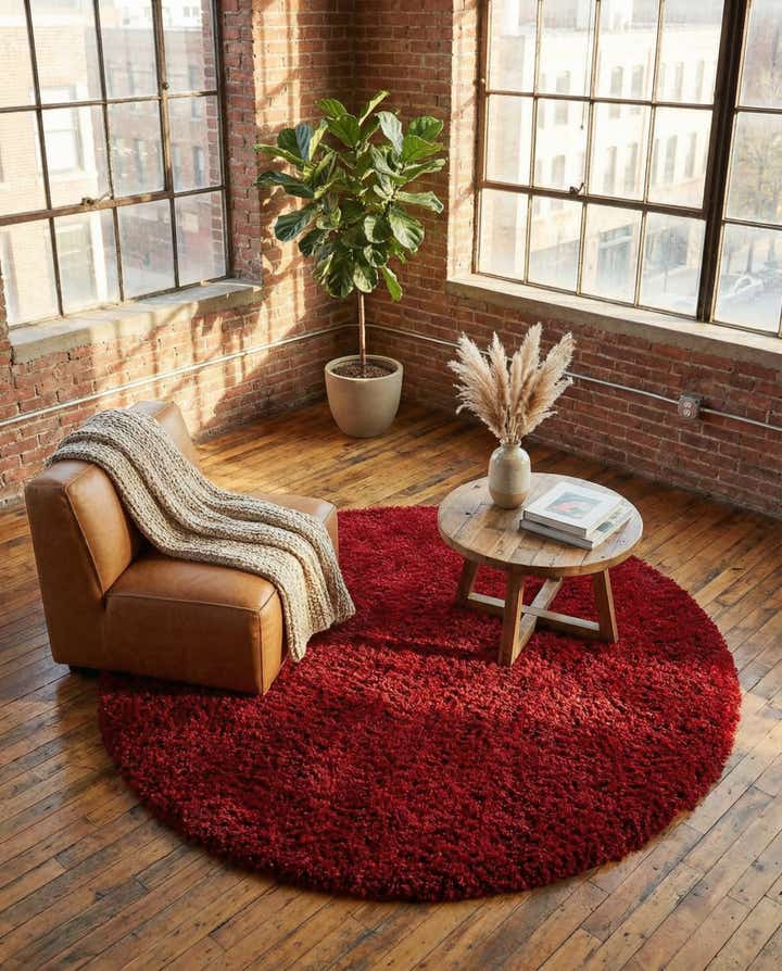7' 10 x 7' 10 Marilyn Monroe™ Shag Round Rug