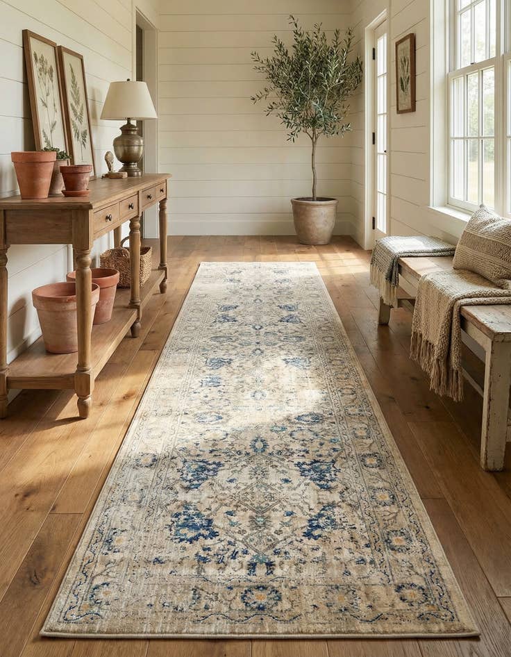 Detail image of 3' x 13' Stockholm Runner Rug