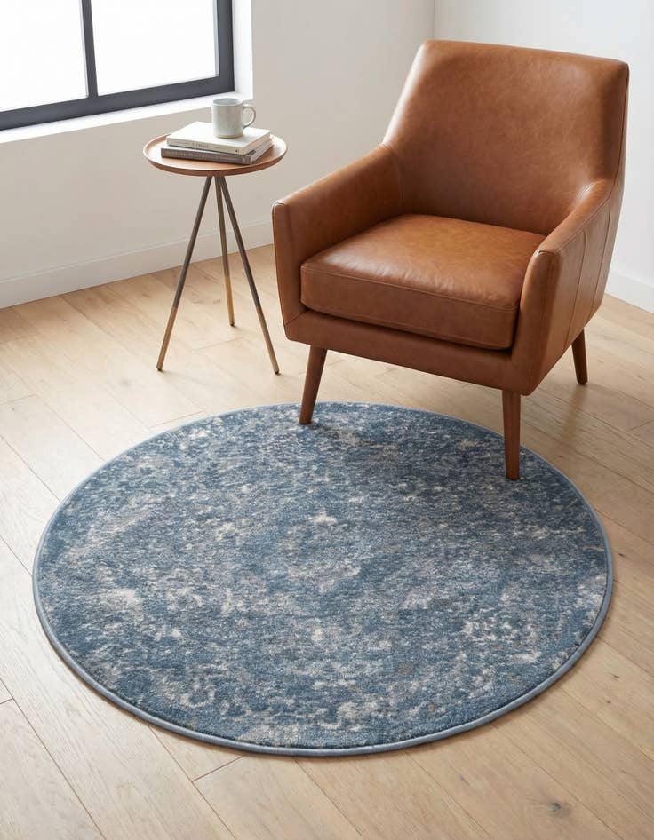 Detail image of 3' x 3' Oregon Round Rug