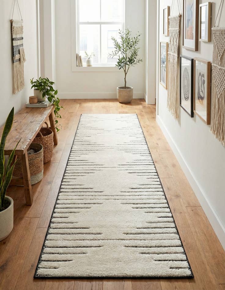 Detail image of 2' 7 x 10' Prismatic Runner Rug