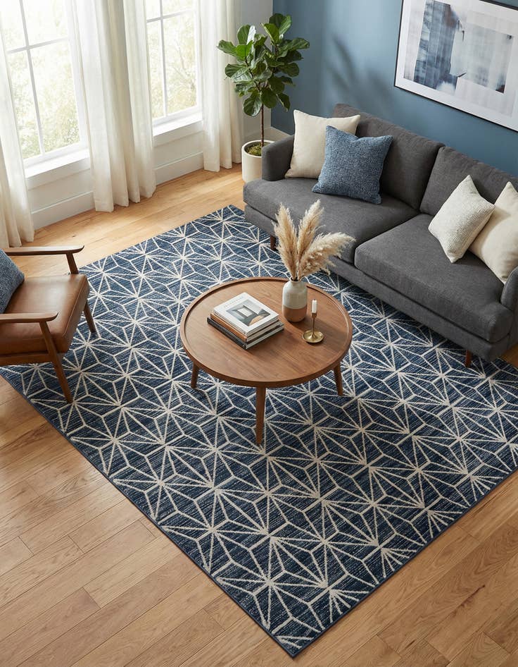 Detail image of Jill Zarin 5' x 8' Uptown Fifth Avenue Rug