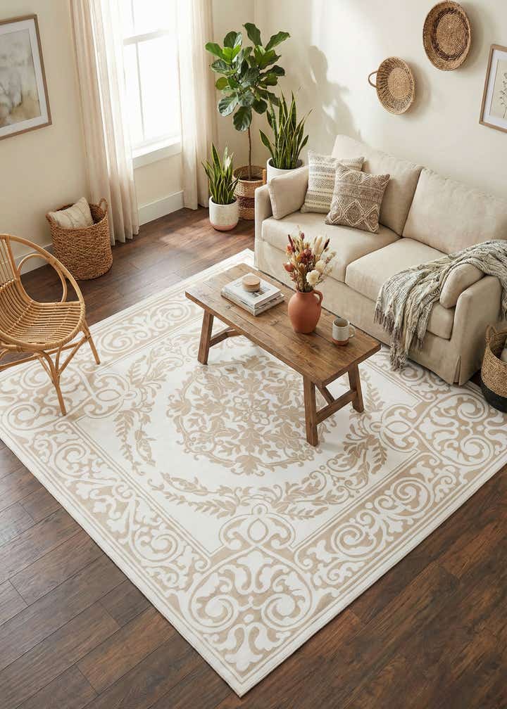 6' x 6' Hermitage Square Rug
