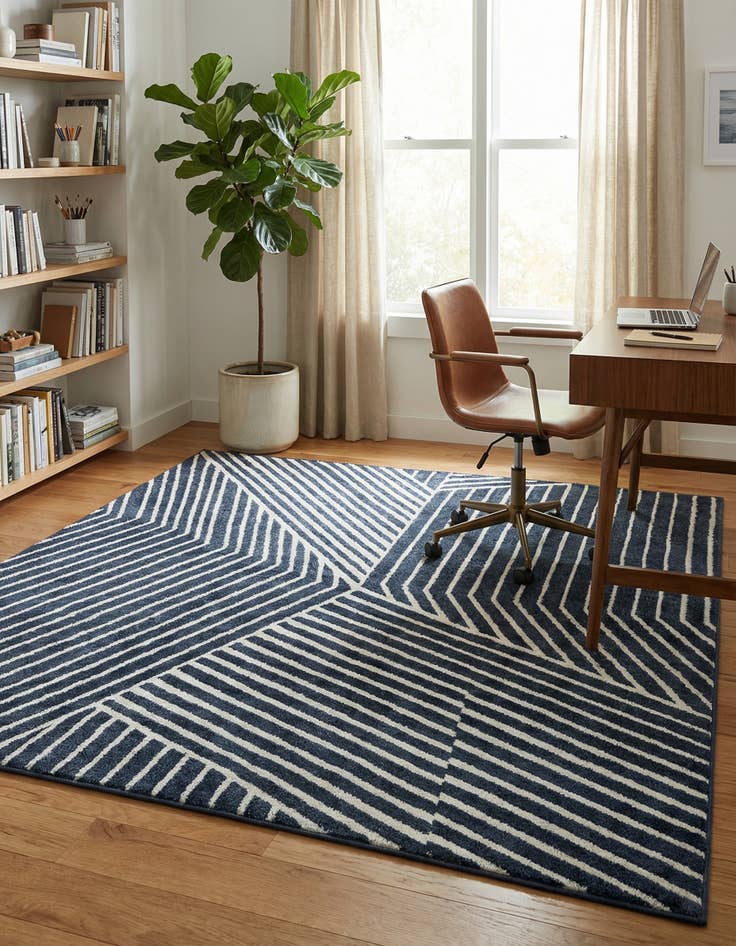 Detail image of 7' 10 x 7' 10 Oslo Square Rug