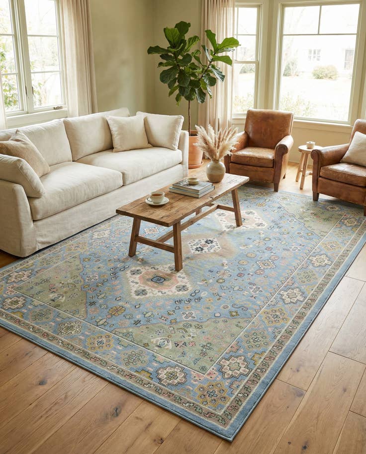 Detail image of 10' x 14' Kamala Washable Rug