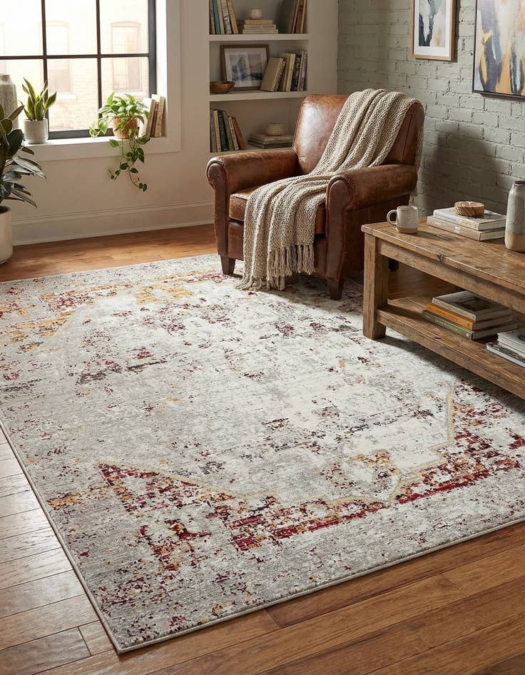 Detail image of 4' x 6' Aqua Rug