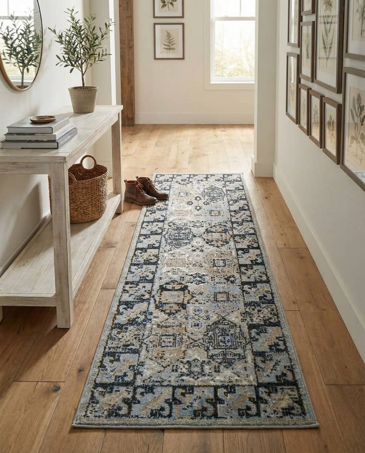 Detail image of 2' x 6' Kamala Washable Runner Rug