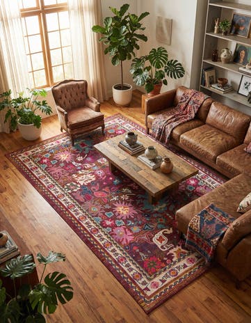 10' 6 x 16' 5 Washable Fleur Rug