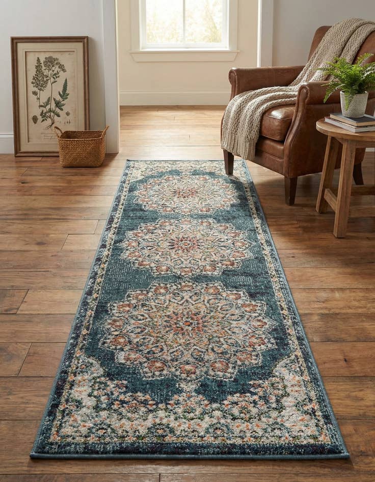 Detail image of 2' x 6' Isabella Runner Rug