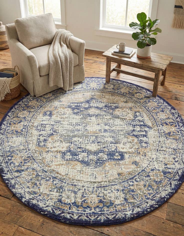 Detail image of 8' x 8' Lexington Round Rug