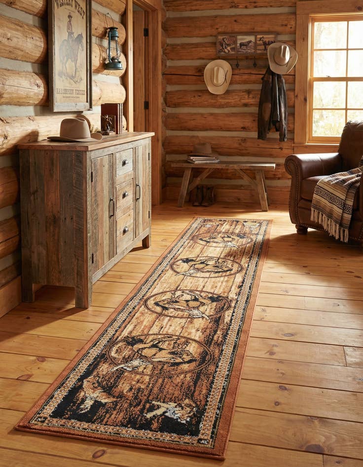 Detail image of 2' x 10' Pioneer Runner Rug