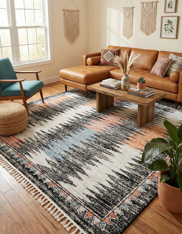 Detail image of 10' x 10' Aramis Square Rug