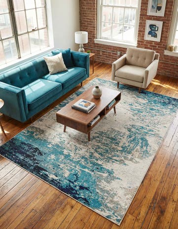 6' x 9' Washable Vivid Rug
