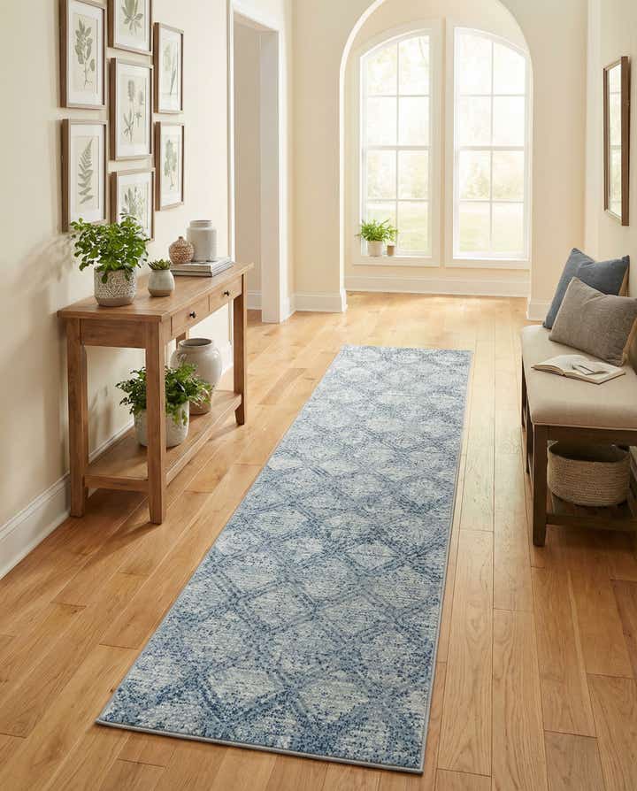 2' 7 x 12' Kamala Washable Runner Rug