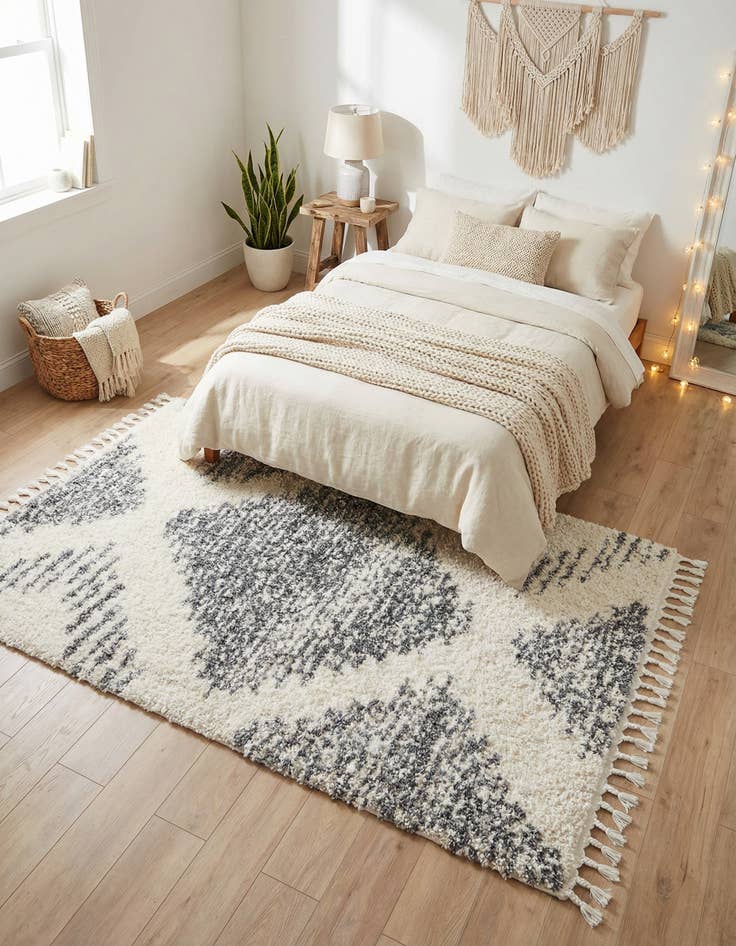 Detail image of 4' x 6' Serenity Shag Rug