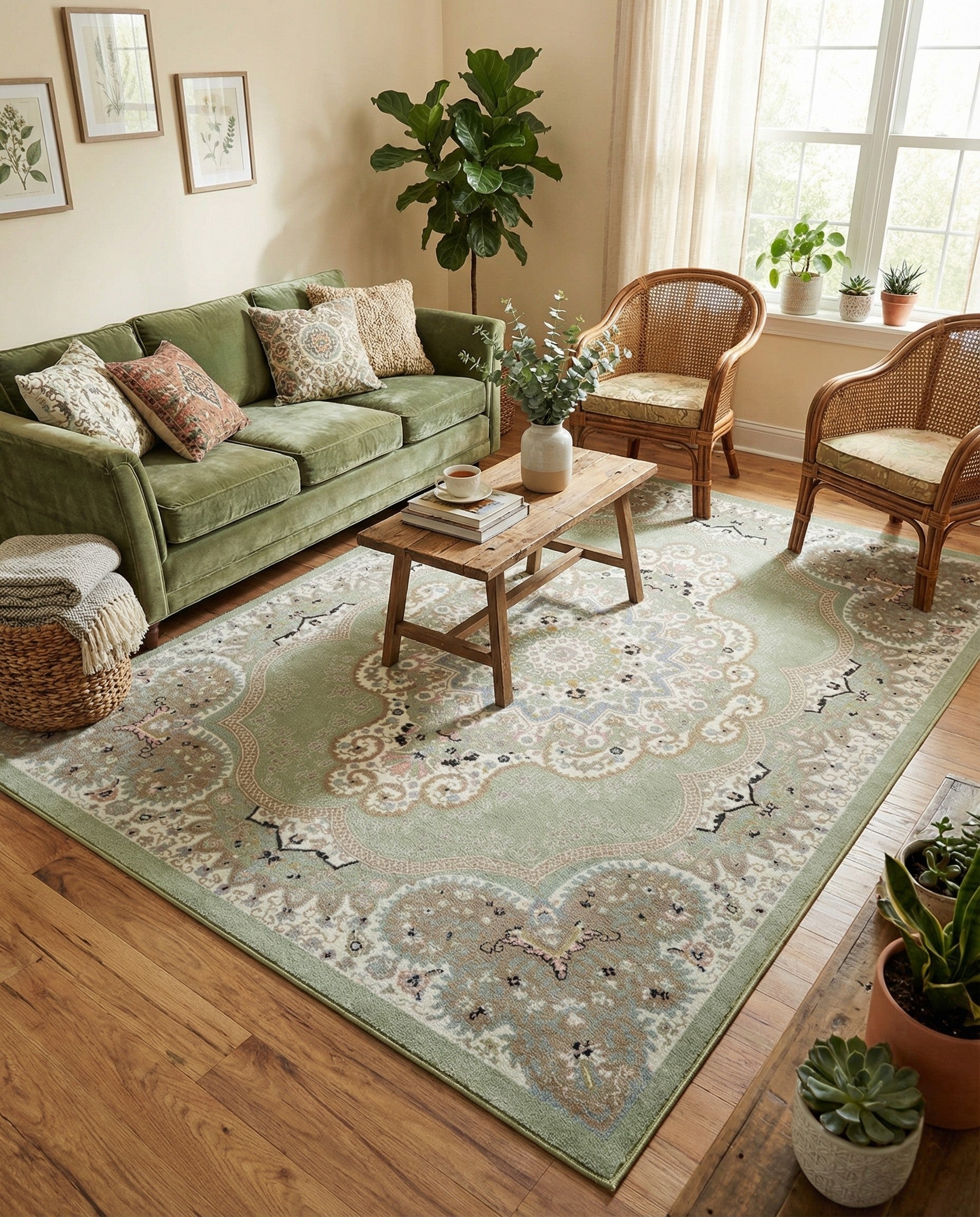 7' 10 x 10' Kamala Washable Rug