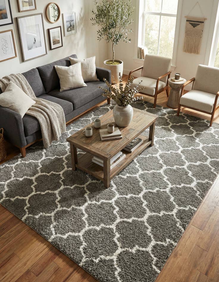 Detail image of 8' x 10' Marrakesh Shag Rug