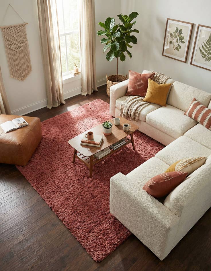 Detail image of 7' x 10' Infinity Shag Rug