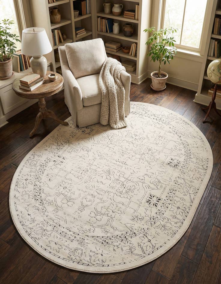 Detail image of 7' 10 x 10' Isabella Oval Rug