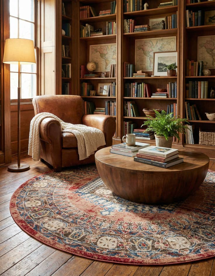 Detail image of 7' x 7' Eden Round Rug