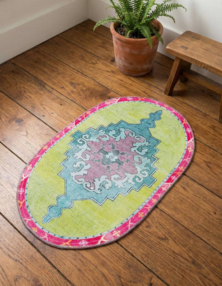 Detail image of 2' x 3' Timeless Oval Rug