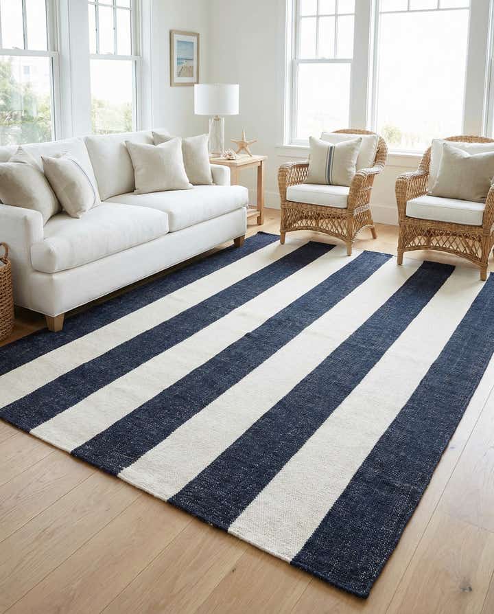 7' 10 x 10' Hand Woven Jill Zarin Hamptons Rug