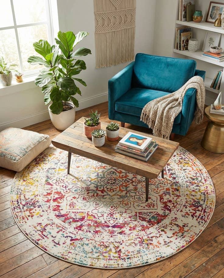 Detail image of 7' 10 x 7' 10 Arlington Round Rug