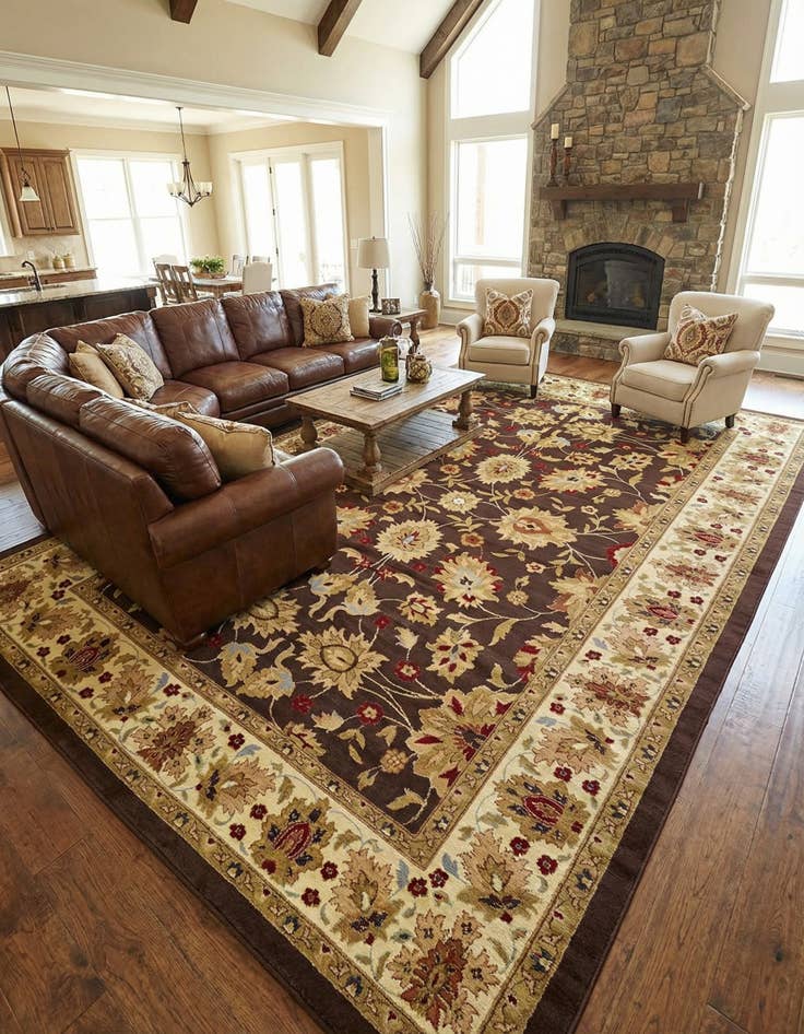 Detail image of 10' 6 x 16' 5 Aditi Rug