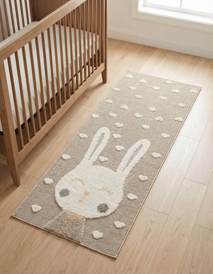 Detail image of 2' 7 x 6' Whimsy Kids Runner Rug