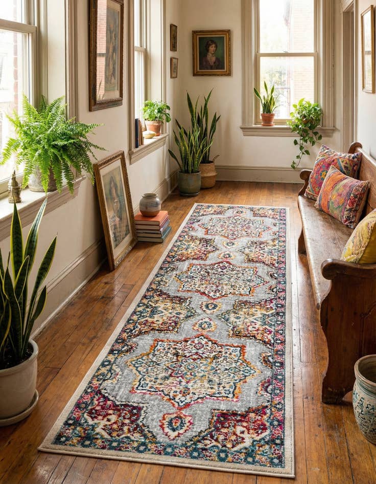 Detail image of 2' 2 x 8' Budapest Runner Rug